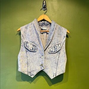 Notorious Denim Sleeveless Vest
